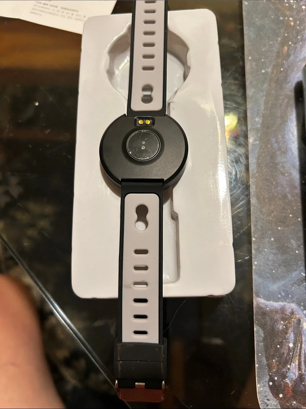 Black Smart Bracelet Fitness Tracker by